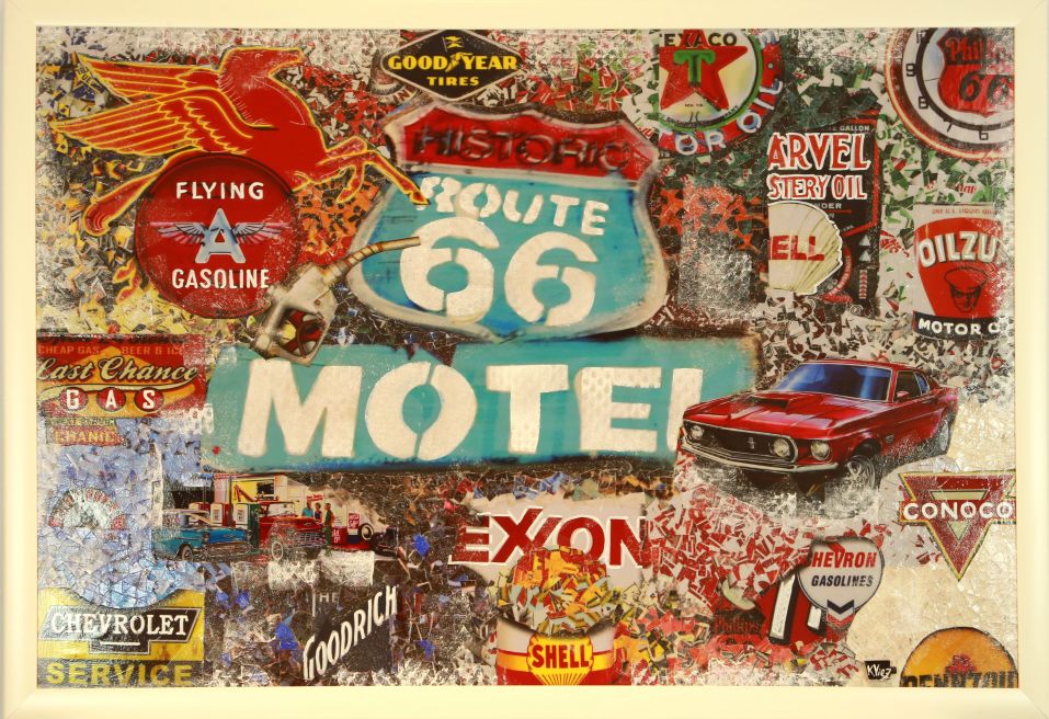Motels & Gasoline Stations on the Historic Route 66