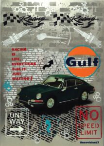Porsche 911 Ads. Gulf