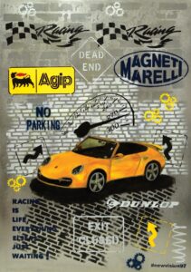 Porsche 911 Turbo Ads. Agip