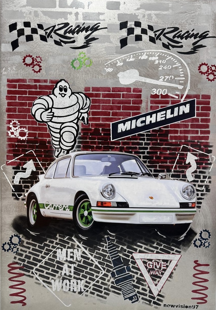 Porsche 911 Carrera Sport Ads. Michelin