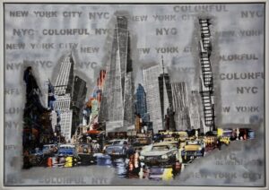 NYC Colorful Surreal Part II "Brisk Street"