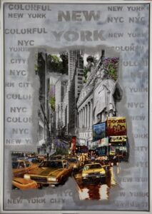 NYC Colorful Surreal Part I "Wall Street"