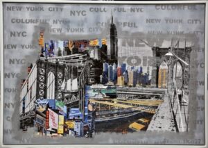 NYC Colorful Surreal Part IV "Bridges"