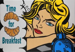 Time for Breakfast - Homage to Roy Lichtenstein