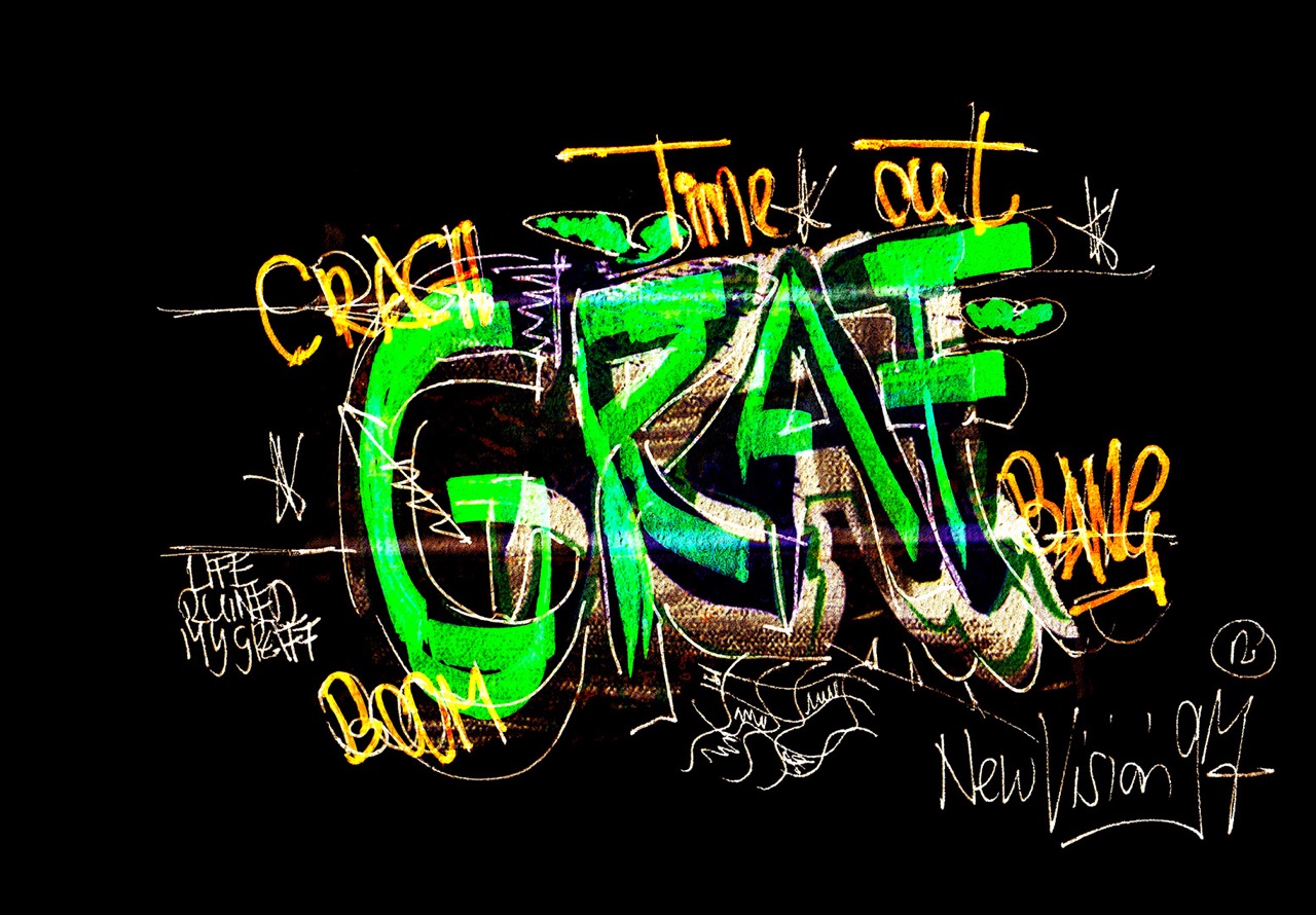 LIFE RUINED MY GRAFF